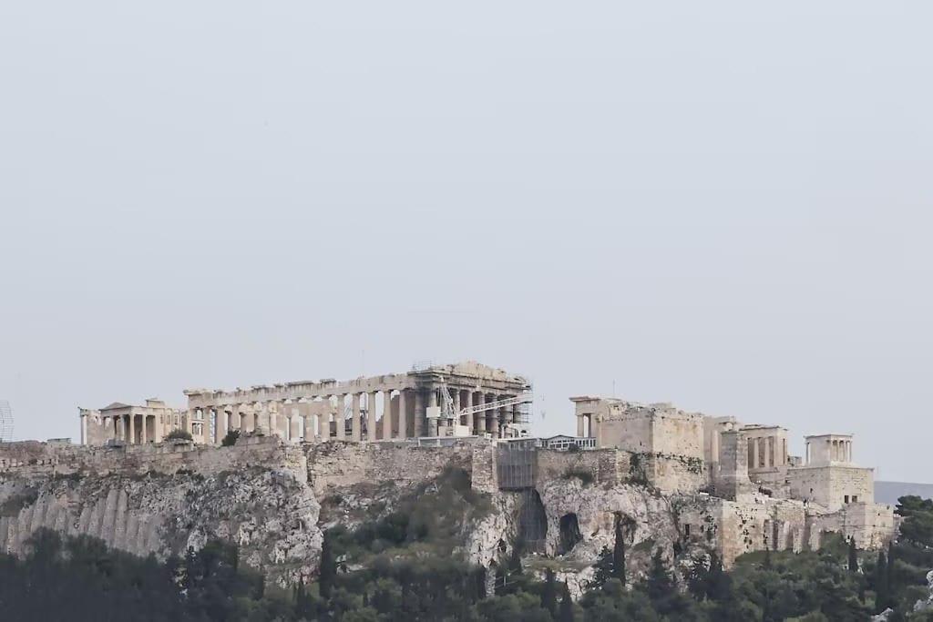 Luxury Acropolis View Duplex Penthouse In Thiseio 155M2 Athens Exterior photo