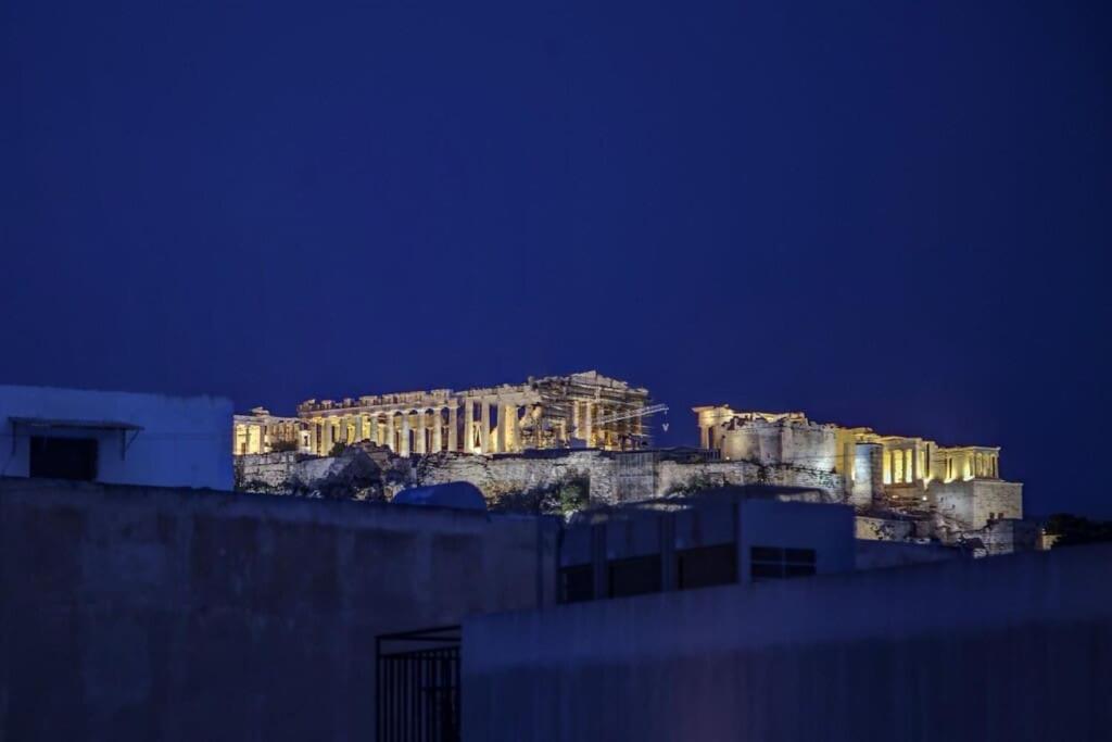 Luxury Acropolis View Duplex Penthouse In Thiseio 155M2 Athens Exterior photo