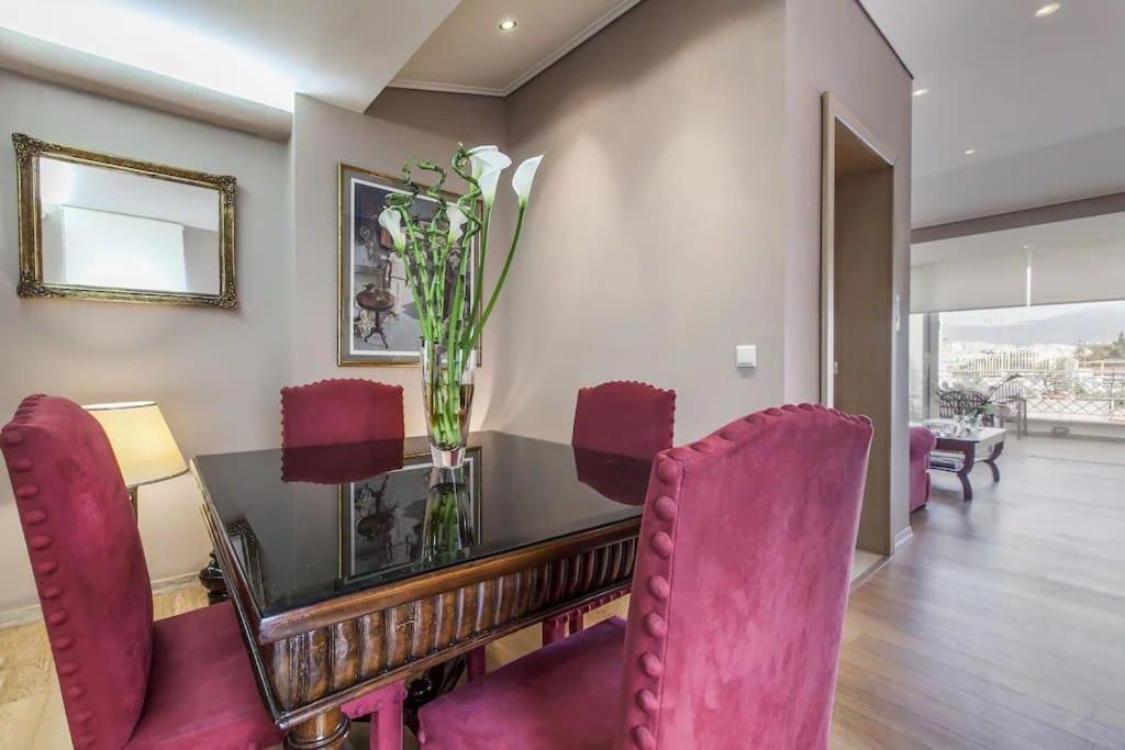 Luxury Acropolis View Duplex Penthouse In Thiseio 155M2 Athens Exterior photo